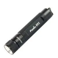 Фонарь Fenix E01 Nichia white GS черный в подарочной упаковке