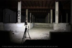 Тест фонаря Fenix HM65R-T Raptor 400 люмен