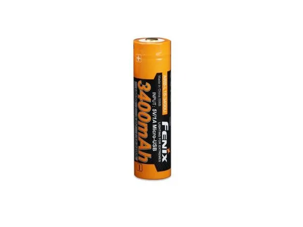 Аккумулятор 18650 Fenix ARB-L18-3400U (3400 mAh) Аккумулятор 18650 Fenix ARB-L18-3400U (3400 mAh)