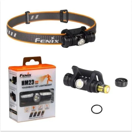 Уцененный товар Налобный фонарь Fenix HM23(Вскрытая упаковка. Витрин. образец)