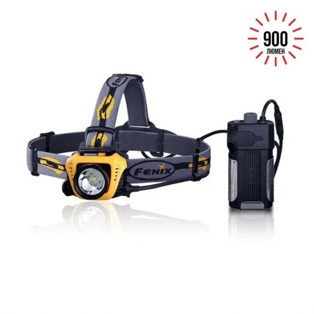 Налобный фонарь Fenix HP30 Cree XM-L2 желтый