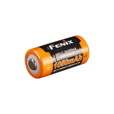 Аккумулятор Fenix 16340 ARB-L16-1050UP 1050mAh Li-ion с разъемом для USB