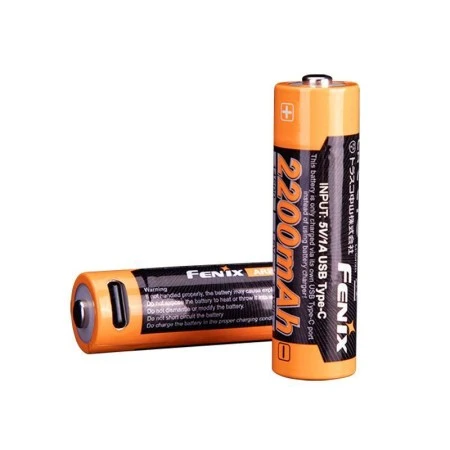 Аккумулятор AA Fenix ARB-L14-2200U с разъемом для USB (Вскрытый блистер.)