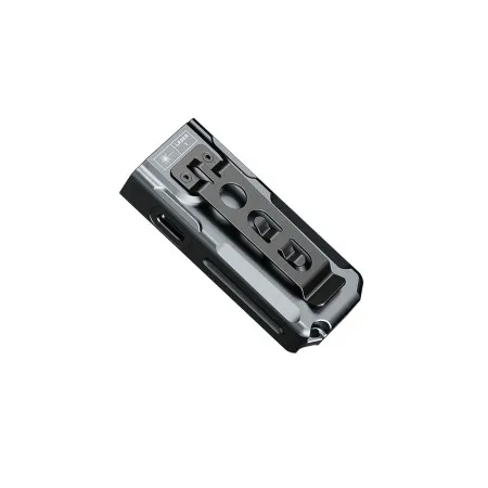 Фонарь-брелок Fenix E06R серый