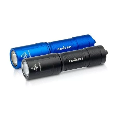 Фонарь Fenix E01 V2.0, черный