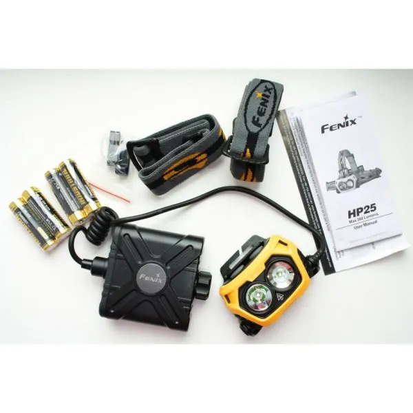 Налобный фонарь Fenix HP25 Cree XP-E серый