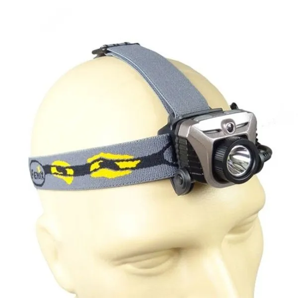 Налобный фонарь Fenix HP01 Cree XP-G (R5) серый