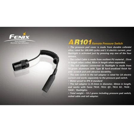 Выносная тактическая кнопка Fenix AR101