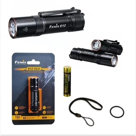 Фонарь Fenix E12V20 160 люмен (Вскрытая, поврежденная упаковка.)