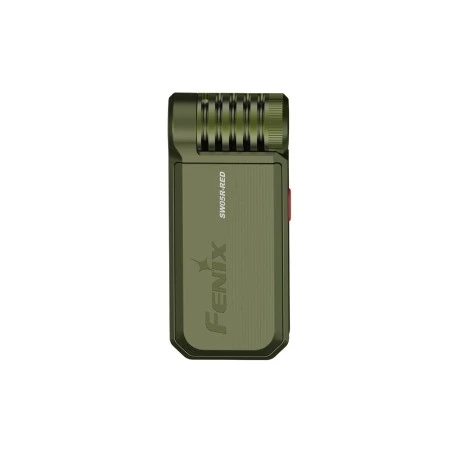 Фонарь Fenix многофункциональный SW05R-RED с красной подсветкой, зеленый