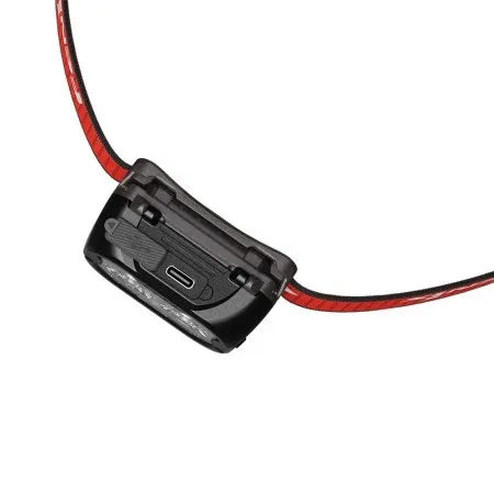 Налобный фонарь Fenix HL18R-T V2.0 черный с красным ремешком