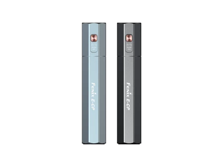 Уцененный товар Фонарь Fenix E-CP с функцией повербанка черный,(повреждена упаковка)