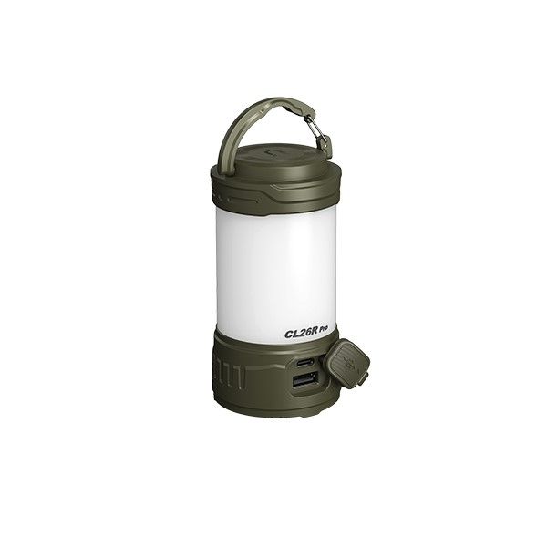 Фонарь кемпинговый Fenix CL26R Pro 650 Lumen (Powerbank) Olive