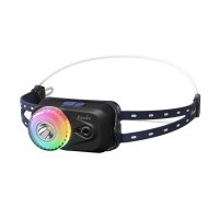 Уцененный товар Фонарь Fenix налобный HL17R черный RGB (В комплектации нет задней клипсы(прищепки))