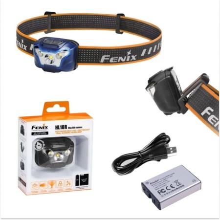 Уцененный товар Налобный фонарь Fenix HL18R черный(Поврежден. упаковка. Витрин. образец) Уцененный товар Налобный фонарь Fenix HL18R черный(Поврежден. упаковка. Витрин. образец)