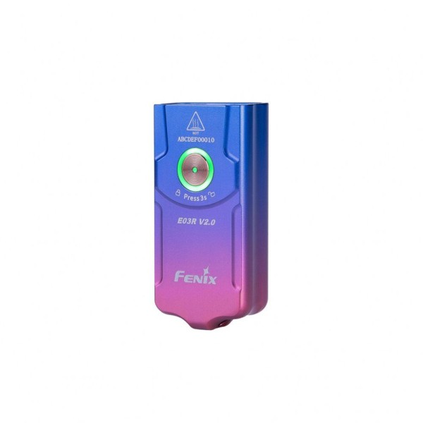 Фонарь-брелок Fenix E03R EDC V2.0 Nebula
