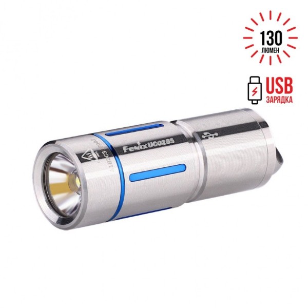 Фонарь Fenix UC02SS синий