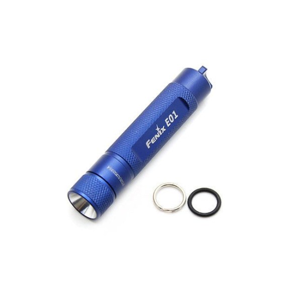 Фонарь Fenix E01 Nichia white GS синий