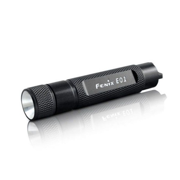Фонарь Fenix E01 Nichia white GS черный в подарочной упаковке