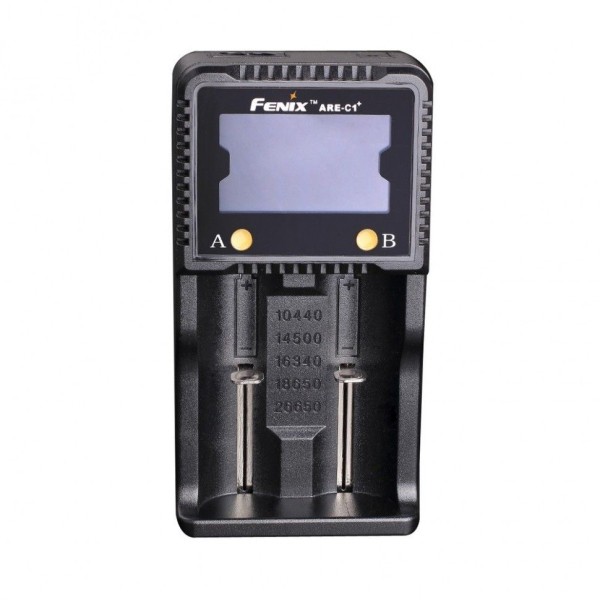 Зарядное устройство 26650, 18650, 16340, 14500, 10440 Fenix ARE-C1+, ARE-C1plus