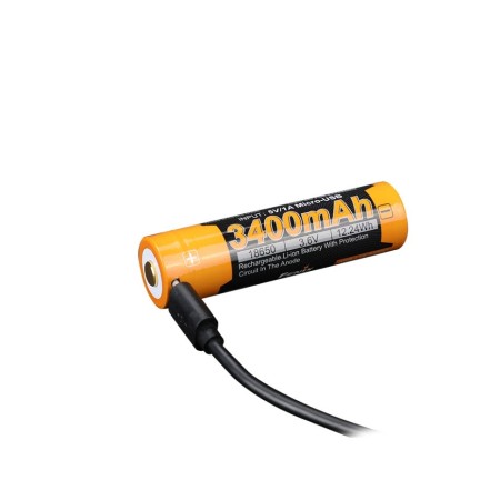 Аккумулятор 18650 Fenix ARB-L18-3400U (3400 mAh)