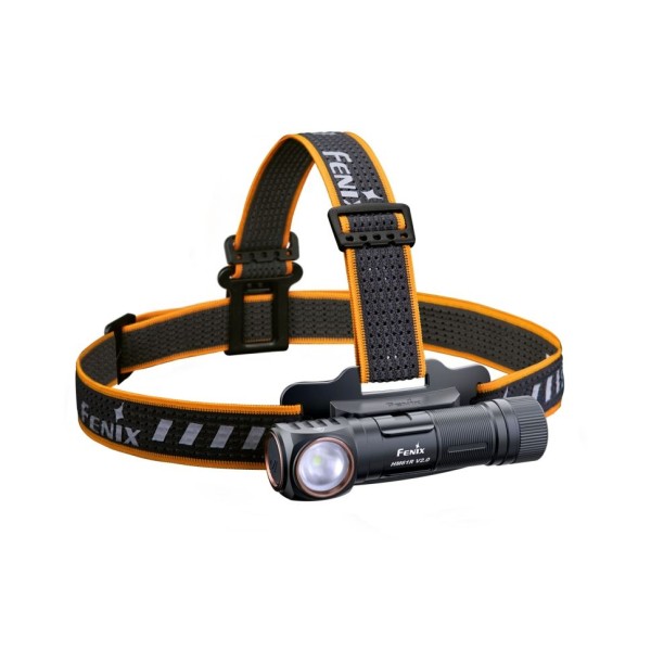 Уцененный товар Фонарь Fenix налобный HM61R V2.0 мультифонарь 1600 люмен (витрин. образец)