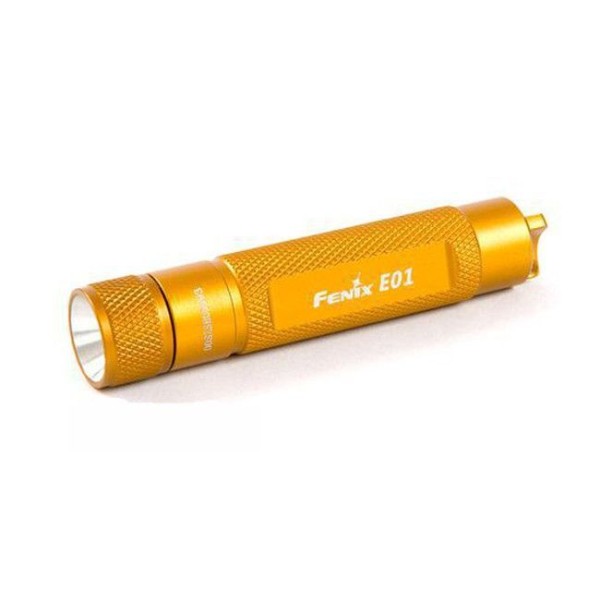 Фонарь Fenix E01 Nichia white GS оранжевый