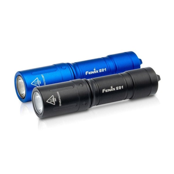Фонарь Fenix E01 V2.0, синий