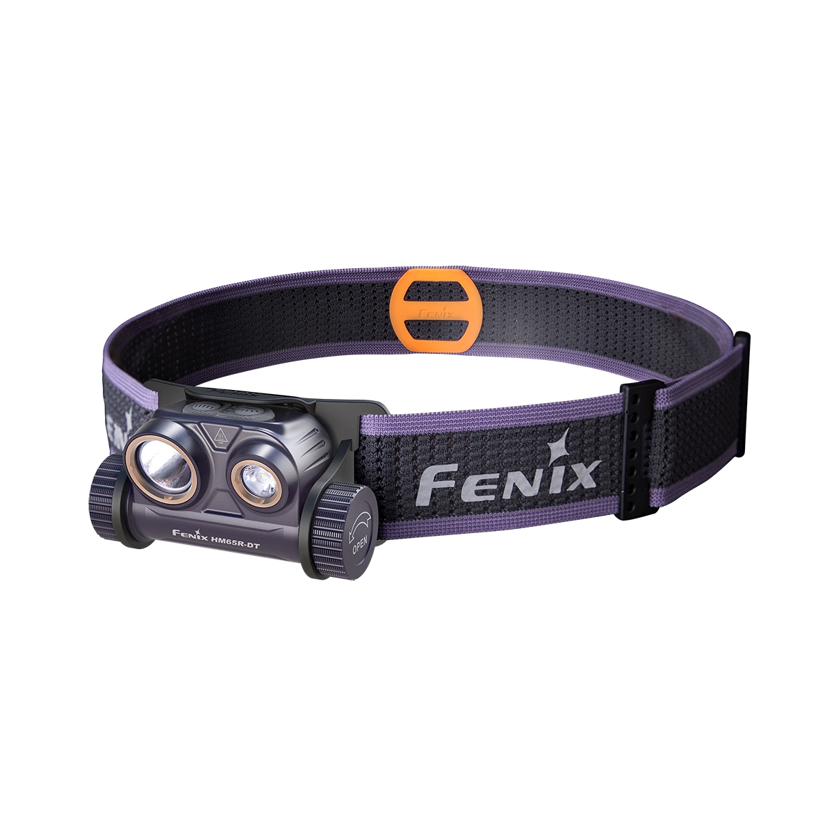 Налобный фонарь Fenix HM65R-DT Dual LED 1500 Lm Dark Purple купить на  официальном сайте Fenix в России