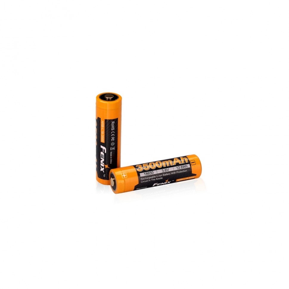 Аккумулятор 18650 Fenix ARB-L18-3500 Rechargeable Li-ion Battery купить на  официальном сайте Fenix в России